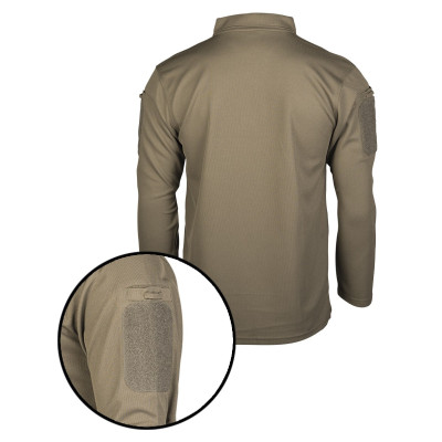 Polo Tactique Manches Longues QuickDry Mil Tec - Polo Quaerius