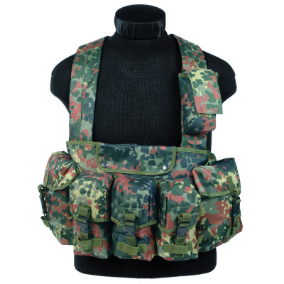 Chest Rig 6 pocket Mil Tec - Gilets Quaerius