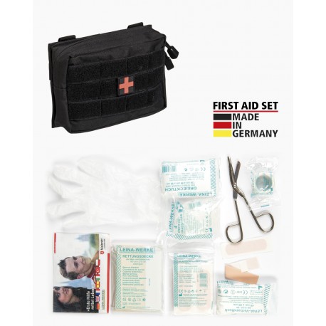 Kit Médical Pro 25 pièces Mil-Tec - Trousses de secours / Trauma bag sur   - Vêtements militaire et Equipements de Sé