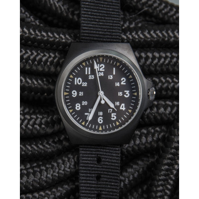 Montre Armée Style US - Montre Noir Quaerius