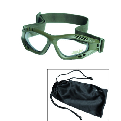 Lunettes Commando Air Pro Verres Transparents - Lunettes De Combat Quaerius