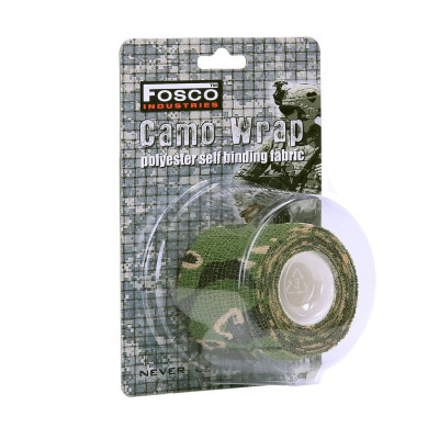 Bandes Camouflage Extensibles en Rouleau Fosco Industries - Equipement militaire outdoor Quaerius