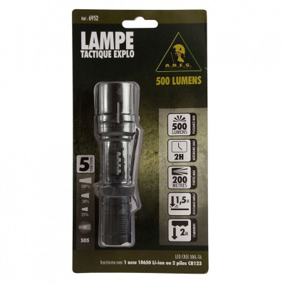 Lampe Tactique Explorateur 500 Lumens