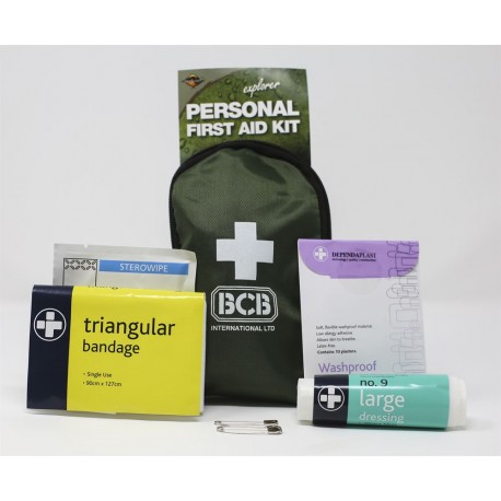 Kit Premiers secours Individuel BCB International - Trousses de secours /  Trauma bag sur  - Vêtements militaire et E