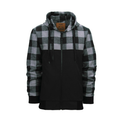 Veste Softshell Outdoor Lumbershell - Softshell randonnée à carreau Foster sur Quaerius.com