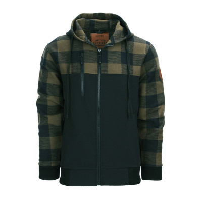 Veste Softshell Outdoor Lumbershell - Softshell randonnée à carreau Foster sur Quaerius.com