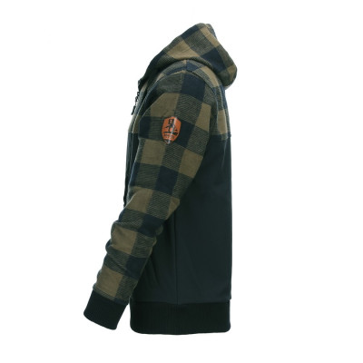 Veste Softshell Outdoor Lumbershell - Softshell randonnée à carreau Foster sur Quaerius.com