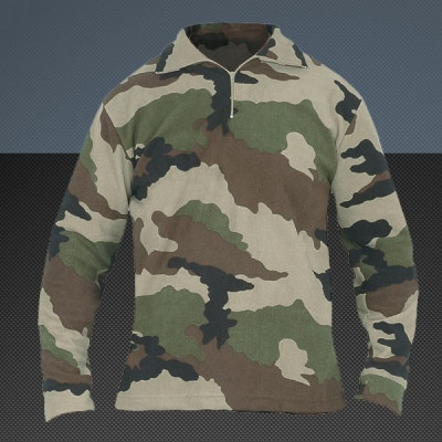 Chemise F1 Polaire Camouflage CE DCA FRANCE - Equipement militaire chemise armée de terre française Quaerius