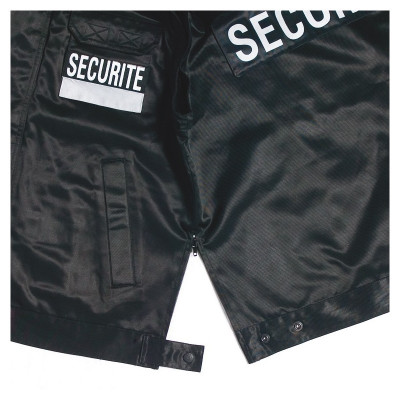 Blouson d'Intervention anti statique noir cityguard - Equipement Sécurité Privée Quaerius