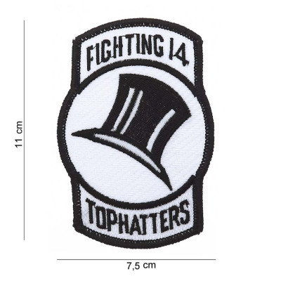 Patch Tissu Fighting 14 Top Hatters 101 Incorporated - Accueil sur Quaerius.com - Vêtements militaire et Equipements 