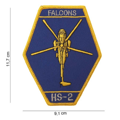 Patch Tissu Falcons HS-2 101 Incorporated - Accueil sur Quaerius.com - Vêtements militaire et Equipements de Sécurité