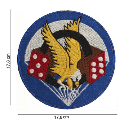 Patch Tissu 506th PIR (large) 101 Incorporated - Accueil sur Quaerius.com - Vêtements militaire et Equipements de Séc