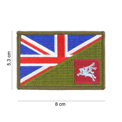 Patch Tissu Pegasus Demi Drapeau Royaume-Uni 101 Incorporated - Accueil sur Quaerius.com - Vêtements militaire et Equ