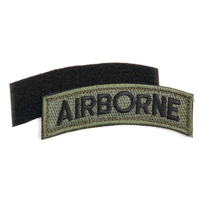 Patch Tissu Airborne Tab Velcro 101 Incorporated - Accueil sur Quaerius.com - Vêtements militaire et Equipements de S