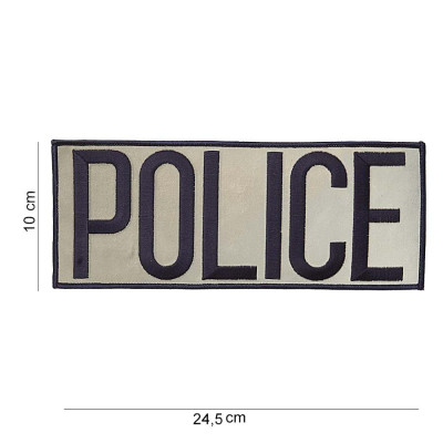 Patch Tissu Police (large) 101 Incorporated - Accueil sur Quaerius.com - Vêtements militaire et Equipements de Sécuri