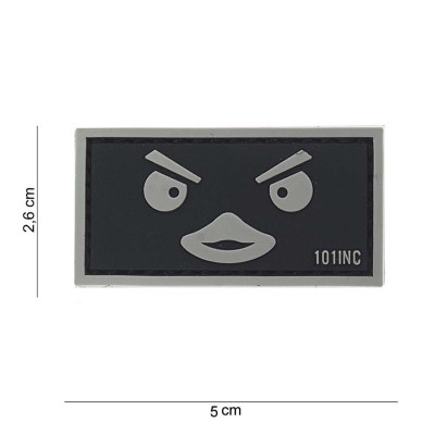 Patch 3D PVC Duckface Noir 101 Incorporated - Accueil sur Quaerius.com - Vêtements militaire et Equipements de Sécuri