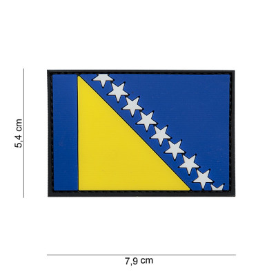 Patch 3D PVC Drapeau Bosnie 101 Incorporated - Accueil sur Quaerius.com - Vêtements militaire et Equipements de Sécur