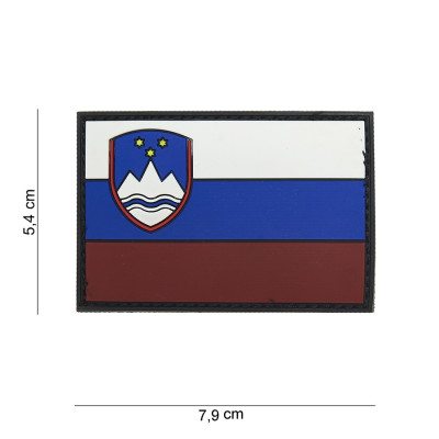 Patch 3D PVC Drapeau Slovenie 101 Incorporated - Accueil sur Quaerius.com - Vêtements militaire et Equipements de Séc