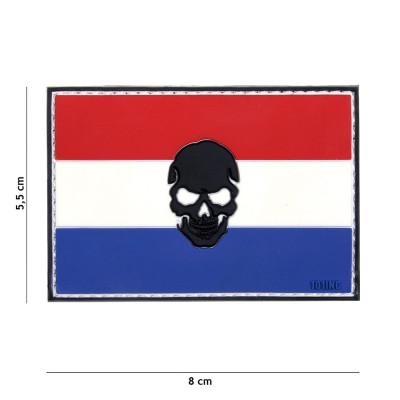 Patch 3D PVC Drapeau Hollande Skull 101 Incorporated - Accueil sur Quaerius.com - Vêtements militaire et Equipements 