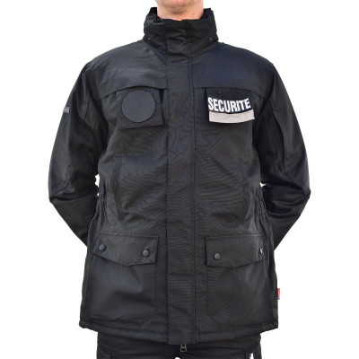 Parka Agent de Sécurité Cityguard - Vêtement Sécurité Sureté Cityguard Quaerius