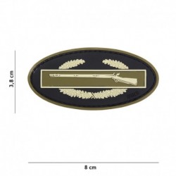 Patch 3D PVC Infantry Basse Visibilité