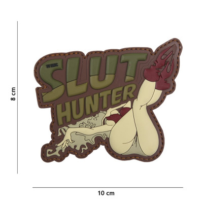 Patch 3D PVC Slut Hunter Basse Visibilité 101 Incorporated - Accueil sur Quaerius.com - Vêtements militaire et Equipe