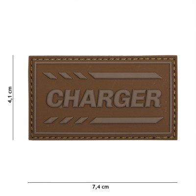 Patch 3D PVC Charger Coyote 101 Incorporated - Accueil sur Quaerius.com - Vêtements militaire et Equipements de Sécur