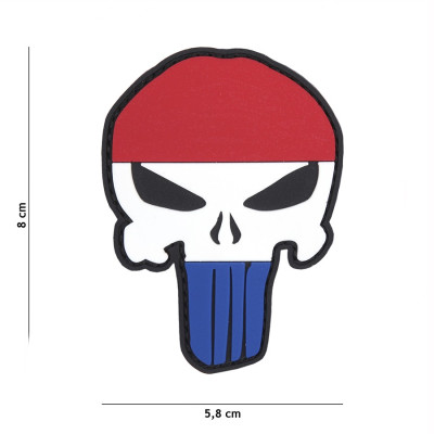 Patch 3D PVC Punisher Drapeau Hollande 101 Incorporated - Accueil sur Quaerius.com - Vêtements militaire et Equipemen