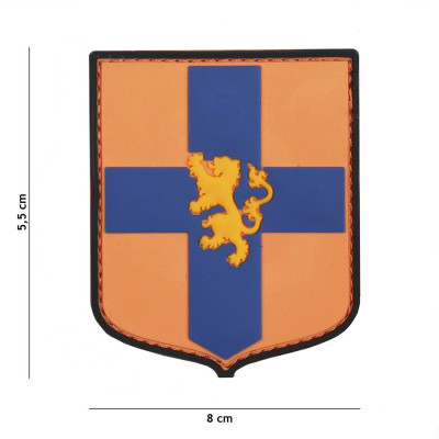 Patch 3D PVC Shield Allemand Orange 101 Incorporated - Accueil sur Quaerius.com - Vêtements militaire et Equipements 