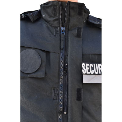 Parka Agent de Sécurité Cityguard - Vêtement Sécurité Sureté Cityguard Quaerius