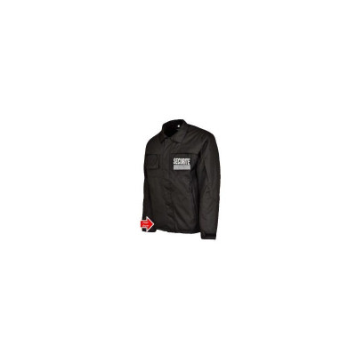 Blouson Agent de Sécurité Noire Homme - Vêtement Sécurité Privé Quaerius