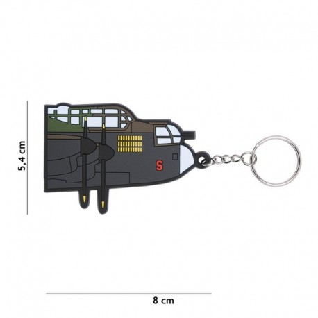 Porte Clé 3D Pvc Avion Avro Lancaster