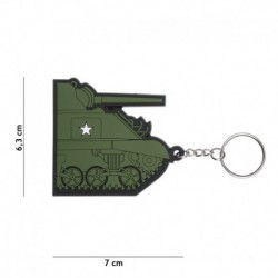 Porte Clé 3D Pvc Tank Sherman