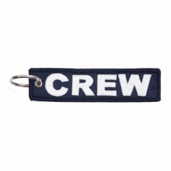 Porte Clé Identification Crew Bleu Marine