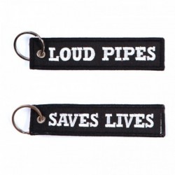 Porte Clé Identification Loud Pipes Save Lives
