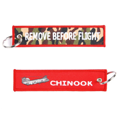 Porte Clé Identification Remove Before Flight Chinook Fostex - Porte Clé sur Quaerius.com - Vêtements militai