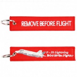 Porte Clé Identification Remove Before Flight F35