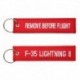 Porte Clé Identification Remove Before Flight F35 Lightning Ii