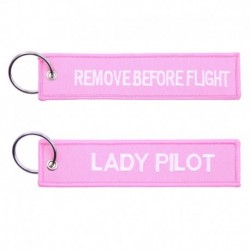 Porte Clé Identification Remove Before Flight Flight Lady Pilot
