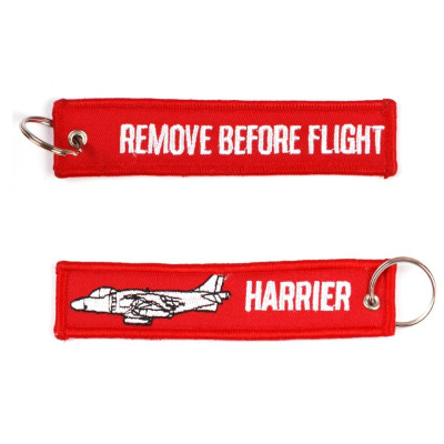 Porte Clé Identification Remove Before Flight Harrier Fostex - Porte Clé sur Quaerius.com - Vêtements militai