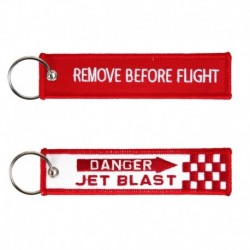 Porte Clé Identification Remove Before Flight Jet Blast