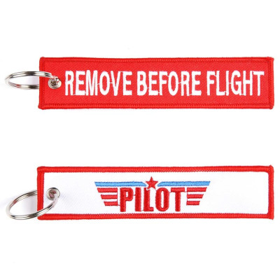 Porte Clé Identification Remove Before Flight Pilot Fostex - Porte Clé sur Quaerius.com - Vêtements militaire