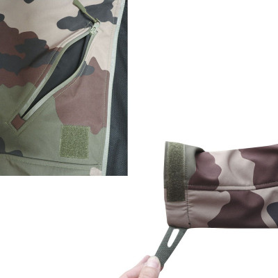 Blouson Softshell 3 Couches CAMO CE Opex Equipement - Equipement militaire softshell Quaerius