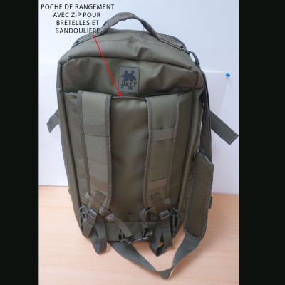 Sac à Dos 3 en 1 Opex - tenue militaire sac de voyage tactique camouflage ce Quaerius