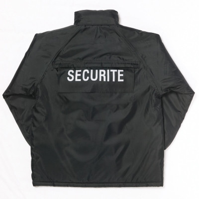 Coupe-Vent Agent de Sécurité Fourré Polaire Cityguard - Vêtement Agent Sécurité Cityguard Quaerius