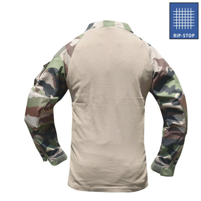 Chemise de Combat UBAS Coton Opex - Tenue militaire chemise ubas treillis coton Quaerius