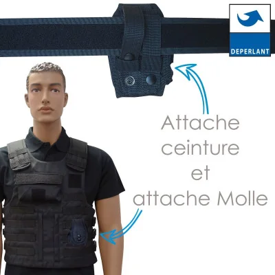 Etui pour Menottes Grand Modèle Patrol Equipement - Tenue gendarmerie rivolier Quaerius