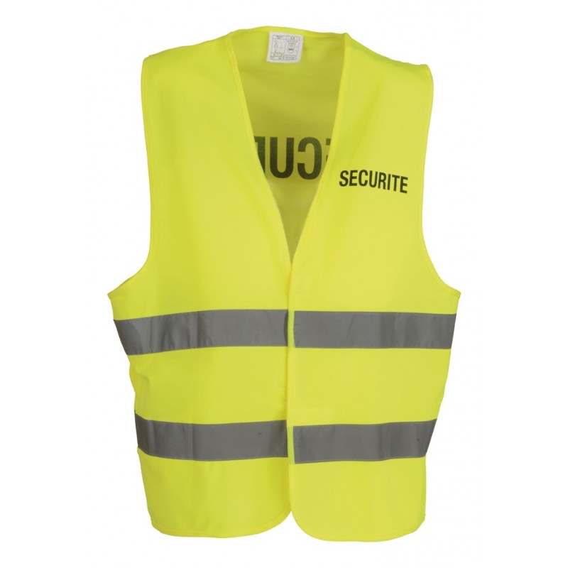 Gilet Sécurité jaune à bandes réfléchissantes Cityguard - Gilets sur  Quaerius.com - Vêtements militaire et Eq