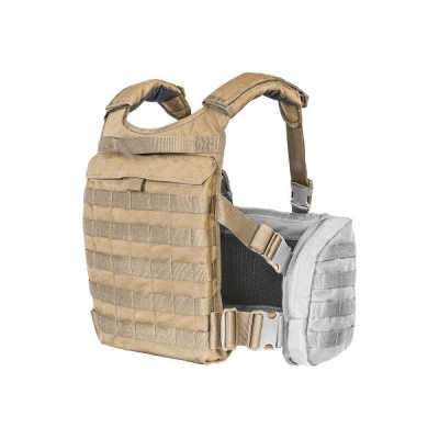 Extension pour Chest Rig Trooper Back Plate Tasmanian Tiger - Equipement militaire police Quaerius