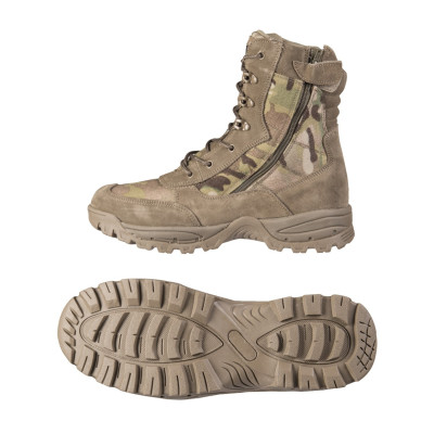 Chaussures Tactical 1 Zip - Bottes Tactiques Militaires  Marche Quaerius